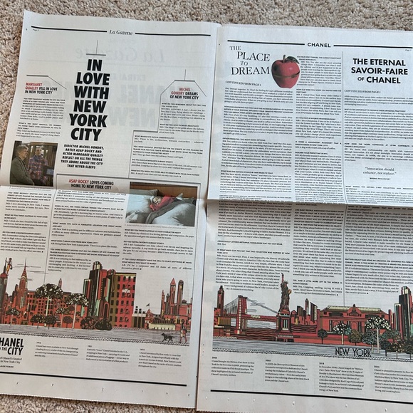 Chanel La Gazette newspaper - Picture 6 of 6